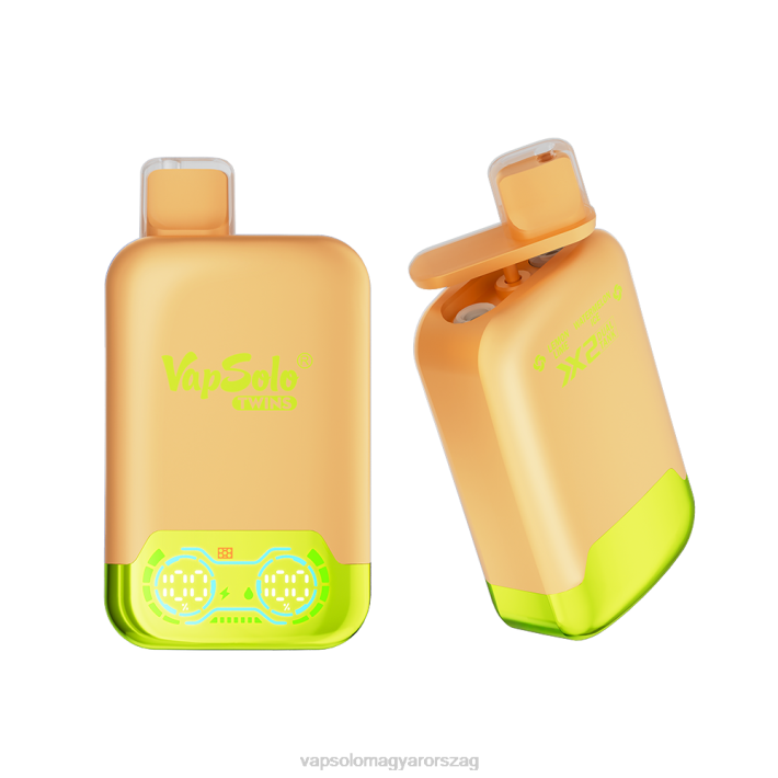 VapSolo Magyarország - citromlime és görögdinnye jég VapSolo TWINS eldobható vape 842829