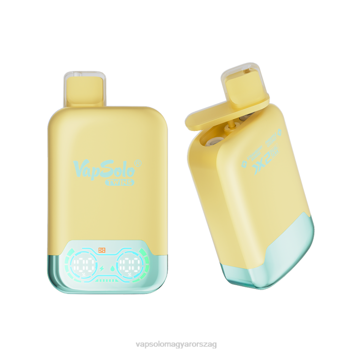 VapSolo Ára - ananász kókusz és eper banán VapSolo TWINS eldobható vape 842831