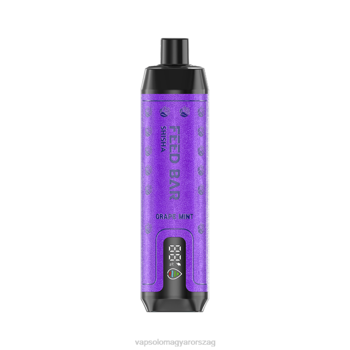 VapSolo Review - szőlő menta VapSolo SHISHA eldobható vape 84286