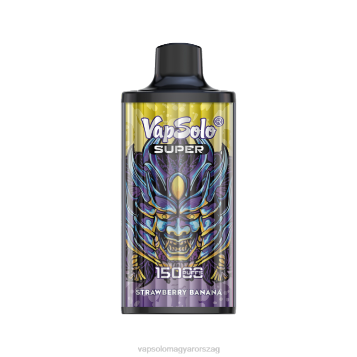 VapSolo Magyarország - eper banán VapSolo SUPER eldobható vape 842822