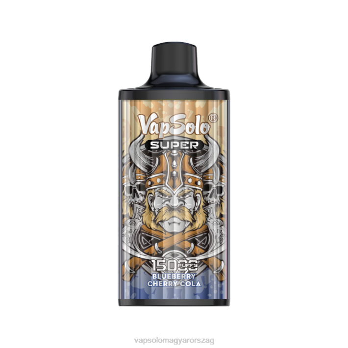 VapSolo Magyarország - áfonyás cseresznye kóla VapSolo SUPER eldobható vape 842815