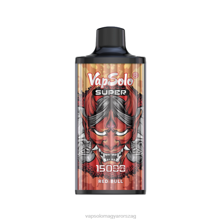 VapSolo Review - vörös bika VapSolo SUPER eldobható vape 842820